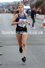 Womens under-17s 2021 Northern 6 and 4 Stage and Young Athletes Road Relays, Redcar. Photo: David T. Hewitson/Sports for All Pics